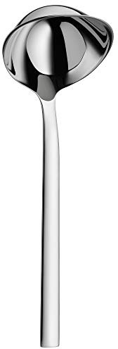 WMF Lyric Suppenkelle 23,5 cm, Saucenlöffel, Cromargan Protect Edelstahl teilmattiert, kratzbeständig, spülmaschinenfest
