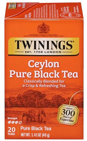 TWININGS TEA, TEA,CEYLON 20 BAG