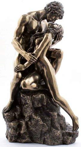 The Lovers Bronze Figurine Romantic Gift