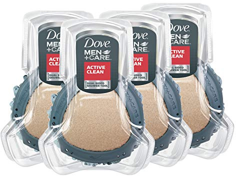 Dove Men+Care Shower Tool, Dual Sided by Dove