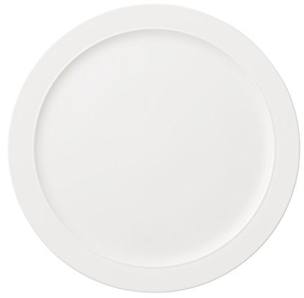 Villeroy & Boch 34 cm Premium Bone Porcelain La Classica Nuova Cake Plate, White