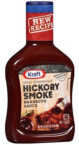 Kraft, BBQ Sauces, 17.5oz Bottle (Pack of 3) (Choose Flavor Below) (Hickory Smoke) by Kraft