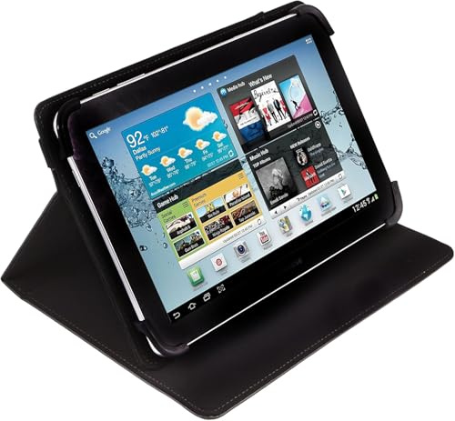 Silver HT - Funda Universal Basic para Tablets de 9 a 11' Pulgadas. Funda con función Soporte. Negro