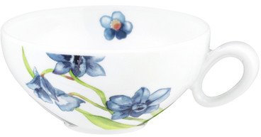 Seltmann Weiden Geschirr-Serie Trio Blaue Orchidee Material Teeservice 20-TLG. Trio Blaue Orchidee