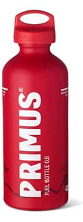Primus Fuel - Botella de combustible de aluminio ultraligera, color rojo