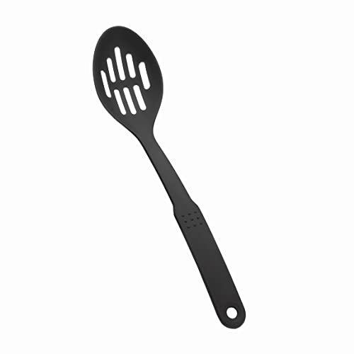 LACOR SERVIERLÖFFEL, GELOCHT, Nylon, 29,5 cm, SCHWARZ, 29.5 cm 98908