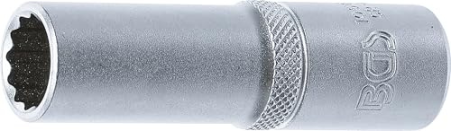 BGS 10664 | Douille pour clé, douze pans, longue | 12,5 mm (1/2) | 14 mm