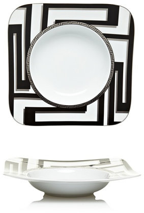 Versace-Piatto Fondo Dedalo 23 Cm