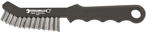 STAHLWILLE 12373 Bremssattelbürste | Drahtbürste mit Edelstahldrahtbesatz | stabile Borsten | Made in Germany