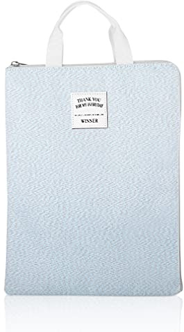 iSuperb® A4 Dokument Organizer Tasche Halter iPad Tasche Fall wasserdicht geräumige Tasche für Männer Frauen 35 * 27cm Grau