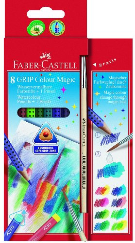 Faber-Castell 113008 - Grip Colour Magic 8er Etui