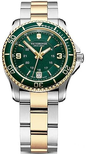 Victorinox Watch V241612 Maverick Green/Gold
