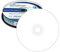 MediaRange - 10 x DVD+R DL - 8.5 GB 8x - mit Tintenstrahldrucker bedruckbare Oberfläche, Bedruckbarer Innenring - Spindel