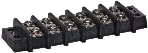 Morris Products 22126 Terminal Strips, 4.25 Length, 6 Poles (Pack of 2)