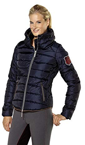 PFIFF 7459 - Giacca da Equitazione Invernale da Donna, Donna, Giacca Invernale da Equitazione, 101719-20-XL, Blu, XL