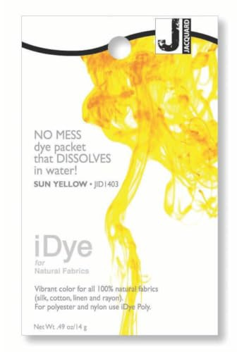 Sun Yellow Jacquard iDye Fabric Dye 14 Grams IDYE-403