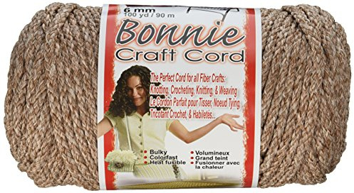 Pepperell Bonnie Macrame Craft Cord, 6mm 100-Yard, Pottery (BB6-100-045)