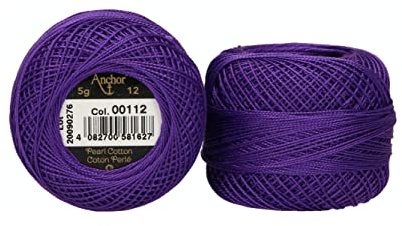 Anchor Perlgarn 12, 4596012-00112, Farbe:112, Stickgarne