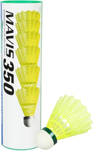 Yonex Mavis 350 Yellow Slow Speed Nylon Shuttlecock