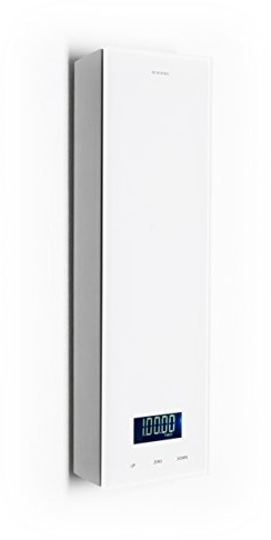 Jacob Jensen Küchenwaage mit Timer weiss