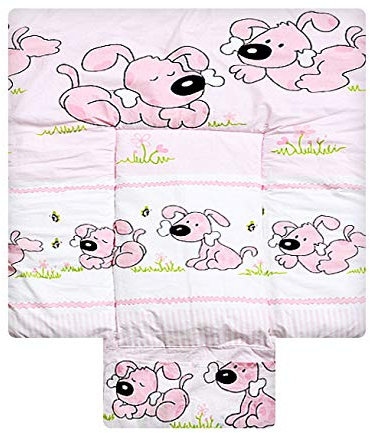 Best For Kids BESONDERE KUSCHELWEICHE Wickelauflage 100% Baumwolle Wickeltischauflage 3 in 1 in Größe 70x50 mit Öko Tex Standart