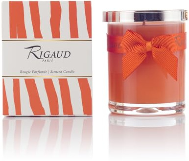 Rigaud BPM287705 Bougie Petit Modèle Vésuve Orange