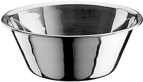 Pinti Inox 50903740 Insalatiera Conica, Acciaio Inossidabile, Argento