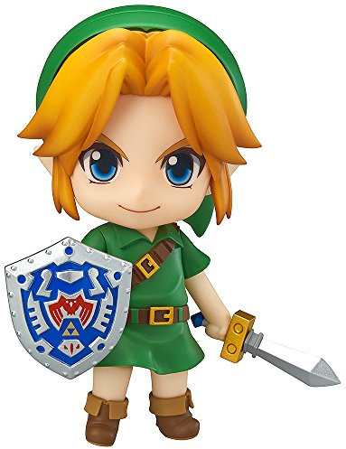Good Smile The Legend of Zelda: Maiora‘s Mask 3D Link Nendoroid Actionfigur | The Legend Of Zelda Major'as Mask 8.9 cm Action Figure Nendoroid Series - Link #553