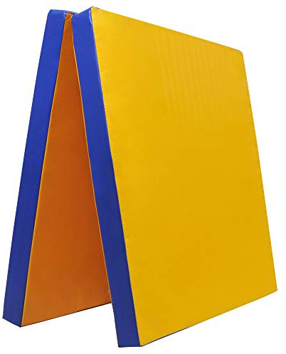 Klappbare Turnmatte – 200 x 100 cm - 6 oder 8 cm stärke wählbar - RG 22 kg/m³ – faltbare Matte für Gymnastik, Kinderturnen & Training – weiche Bodenmatte