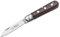 Otter 01OT003 Unisex – Erwachsene DREI-Nieten-Messer Taschenmesser, braun, 19,0 cm