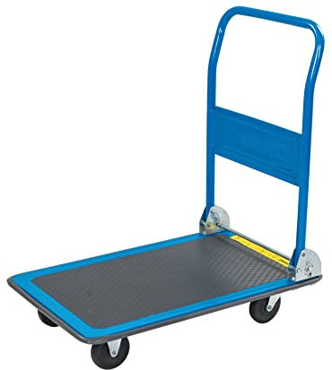 Silverline 675213 Plattformwagen mit Klappgriff 150 kg