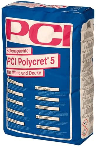 PCI POLYCRET 5, Betonspachtel für Wand / Decke, 25 kg