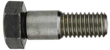 Reidl Sechskant Paßschrauben mit kurzem Gewinde 8 x 30 mm DIN 610 8.8 blank 25 Stück