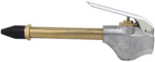 Lever-Style Grip Industrial Air Blow Gun with Rubber Tip, 1/4 NPT, S-153