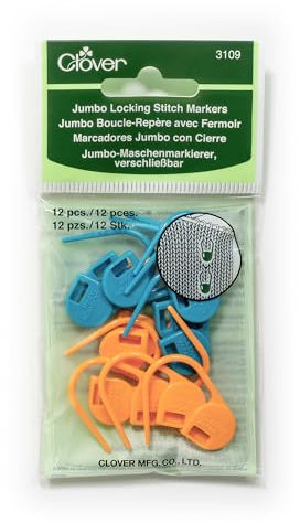 Clover Maschenmarker, 12, c1, Blau