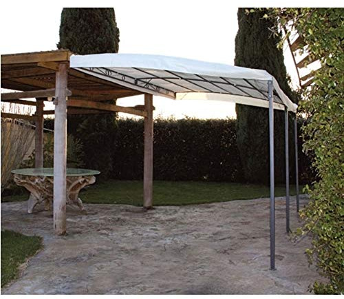 TOP TELO COPERTURA RICAMBIO PER GAZEBO PERGOLA MINORCA 300X400