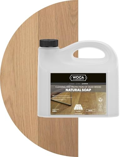 WOCA 511125A Holzbodenseife, weiß, 2,5 Liter