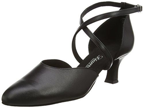 Diamant Diamant 048-068-034 Damen Tanzschuhe - Standard & Latein, Damen Tanzschuhe Standard & Latein, Schwarz (Schwarz), 38 EU (5 UK)