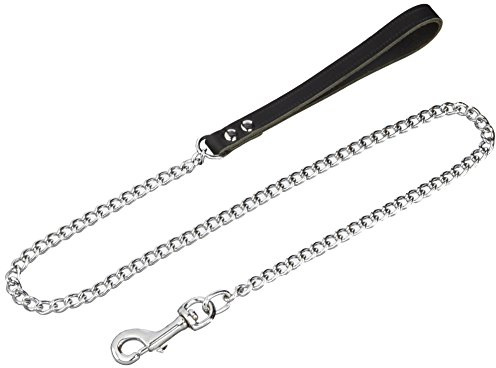 Nobby Kettenleine Professional, Schwarzbraun L: 110 cm, B: 16 mm, 1 Stück