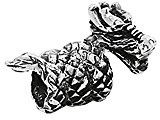 NKlaus 925 STERLING SILBER Keltische Gothic Bartperle und Haarschmuck Dragon 7137