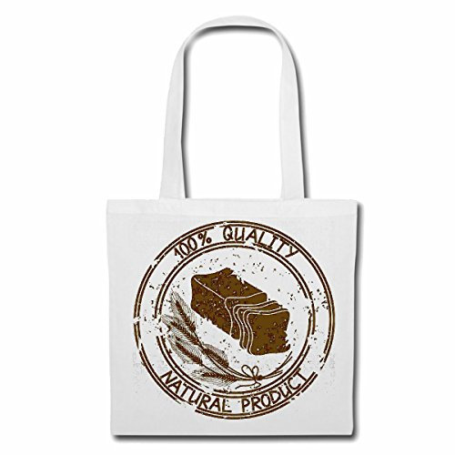 Tasche Umhängetasche TOASTBROT BUTTER TOAST BROT WEIZEN ROGGEN BÄCKER BÄCKEREI KONDITOREI DIÄT ABNEHMEN KALORIEN FIGUR FITNESS BMI FETTGEWEBE DICK DÜNN FIGUR BETONT BAUCHUMFANG Einkaufstasche Schul