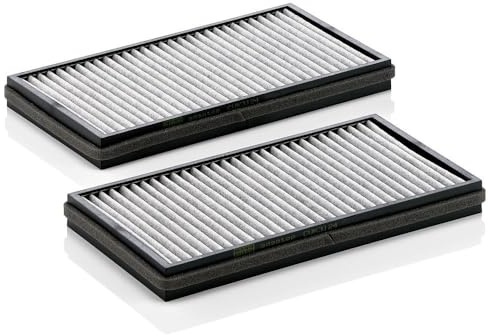 MANN-FILTER, CUK 3124-2 Innenraumfilter, mit Aktivkohle | Für PKW, Staub- und Pollenfiltration, Geruchsreduzierung, Echte OE-Technologie