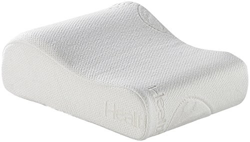 Newgen Medicals Kniekissen: Wellness-Reisekissen aus thermoaktivem Memory-Foam (Reisekissen viskoelastisch, Rückenkissen, Reise)