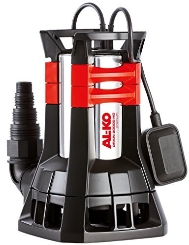AL-KO Pompa per acqua sporca, scarico 20000 HD, potenza 1300 W, portata massima 20.000 l/h, fino a max. 38 mm granulometria