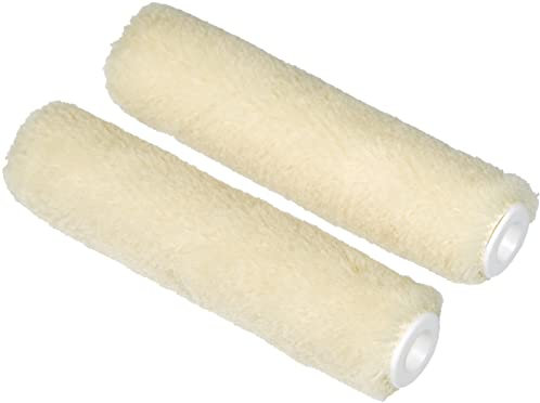 SAVY 6424110 2 Stück mini-manchons Lackrolle aus Velours, 100 mm