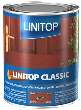 LINITOP classico, trasparente protezione decorativa di macchia LINITOP - 2,5 Litres, Wenge (289)