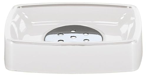 Kleine Wolke 4004478215191 Easy Seifenschale, Schnee weiß