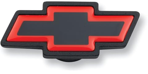 Proform 141-369 Black Crinkle Air Cleaner Wing Nut with Red Bowtie Logo for 1/4-20 Thread