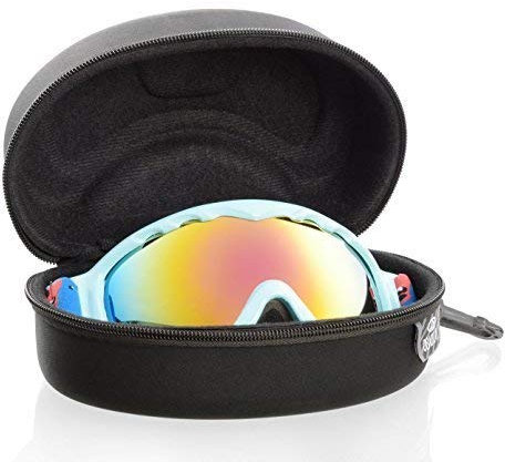MTP-Racing Kinder Skibrille Snowboardbrille hellblau