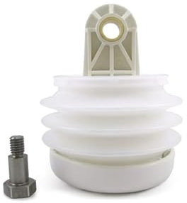DOMETIC 385230980 OEM WC-Balgpumpe für Vakuumpumpen der S- und J-Serie und Entladungspumpen der T-Serie, Weiß, 23,1 x 13,7 x 10,4 cm